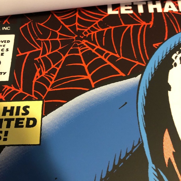 Mark Bagley “Venom Lethal Protector #1” Red Edition Print - Picture 3 of 4